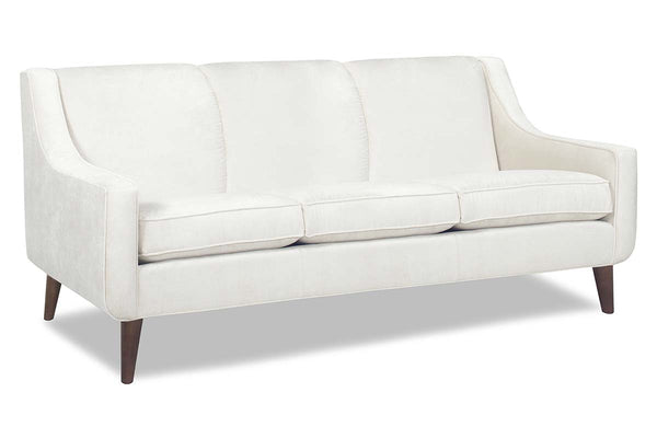 Sterling Modern 72 Inch 8-Way Hand Tied Three Seat Fabric Studio Sofa