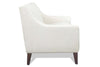 Image of Sterling Modern 72 Inch 8-Way Hand Tied Three Seat Fabric Studio Sofa With Sloping Arms