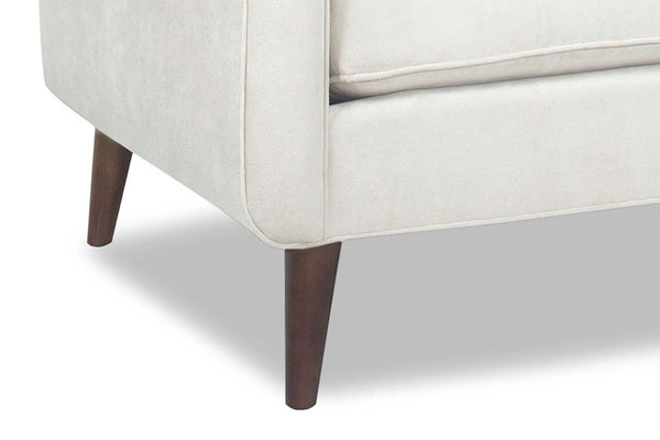 Sterling 82 Inch Modern 8-Way Hand Tied Contemporary Fabric Sofa With Sloping Track Arms