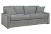 Image of Tatum Mineral 87 Inch "Quick Ship" Slipcovered Sofa