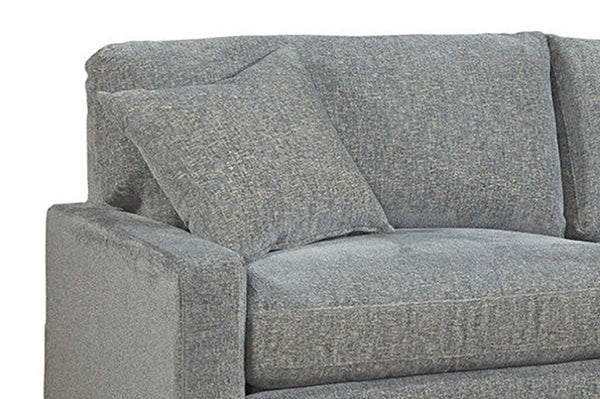 Tatum Mineral 87 Inch "Quick Ship" Slipcovered Sofa