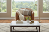 Theodore Leather Tufted Swivel Accent Chair
