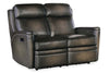 Image of Theron Castle "Quick Ship" ZERO GRAVITY Wall hugger Power Leather Reclining Loveseat