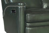 Image of Theron Portal "Quick Ship" ZERO GRAVITY Wall hugger Power Leather Reclining Loveseat