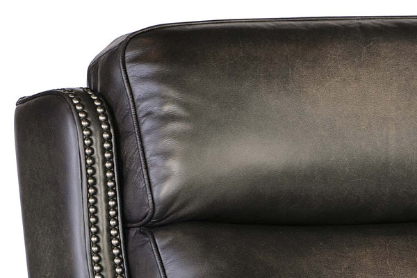 Theron Castle Leather "Quick Ship" Wall Hugger 2-Way Power Recliner