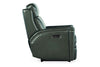 Image of Theron Portal Leather "Quick Ship" Wall Hugger 2-Way Power Recliner