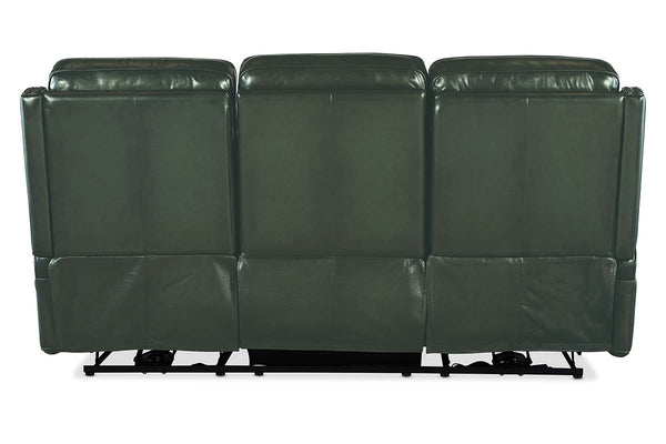 Theron Portal 79" Inch "Quick Ship" ZERO GRAVITY Wall Hugger Power Leather Reclining Sofa