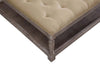 Image of Fergus "Quick Ship" 42 Inch Square Tufted Top Ottoman