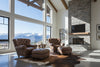 Image of Thurman British Gentleman's Deep Tufted Leather Club Chair