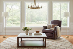 Toby Leather Tight Camelback SWIVEL Accent Chair With Nail Trim