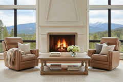 Torrence Fawn "Quick Ship" Power LIFT Recliner Chair (As Shown)