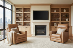 Torrence Fawn "Quick Ship" Power LIFT Recliner Chair (As Shown)
