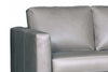 Image of Townsend Leather Track Arm Living Room Furniture Collection