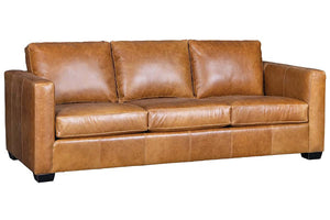 Townsend Leather Track Arm Living Room Furniture Collection