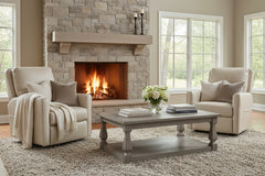 Trevor Ivory "Quick Ship" Power LIFT Recliner Chair (As Shown)