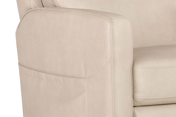 Trevor Ivory "Quick Ship" Power LIFT Recliner Chair (As Shown)