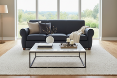 Tribeca XL 96 Inch Rustic Leather Rolled Tight Back Cigar Sofa - Embrace The Finest In Comfort And Quality