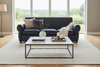 Tribeca XL 96 Inch Rustic Leather Rolled Tight Back Cigar Sofa - Embrace The Finest In Comfort And Quality