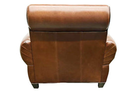 Tribeca Rustic Tight Back Leather Club Chair