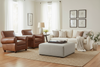 Image of Tribeca Rustic Tight Back Leather Club Chair