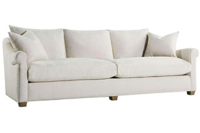 Tricia 104 Inch "Quick Ship" Grand Scale Fabric Sofa - In Stock