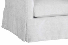 Trinity **SWIVEL** "Quick Ship" Sloping Track Arm Fabric Armchair