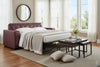 Image of Uptown 87 Inch Track Arm Queen Pull Out Sleeper Sofa