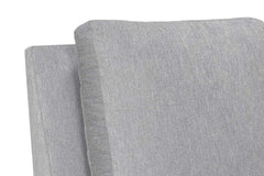 Vale Transitional Power Fabric Recliner Chair With Inset Track Arms
