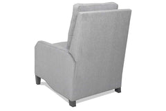 Vale Transitional Power Fabric Recliner Chair With Inset Track Arms