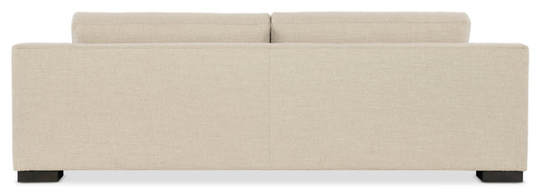 Elin 97 Inch "Quick Ship" Fabric Upholstered 2 Cushion Sofa
