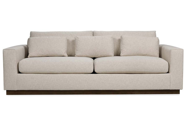 Wakefield 97 Inch "Quick Ship" Fabric Upholstered 2 Cushion Sofa