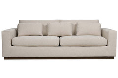 Wakefield 97 Inch "Quick Ship" Fabric Upholstered 2 Cushion Sofa