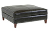 Image of Ward "Ready To Ship" 43 Inch Square Leather Bench Ottoman (Photo For Style Only)