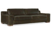 Image of Wells 97 Inch Two Cushion Wide Track Arm Leather Sofa