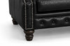 Image of Westminster Leather Tufted Chair And A Half