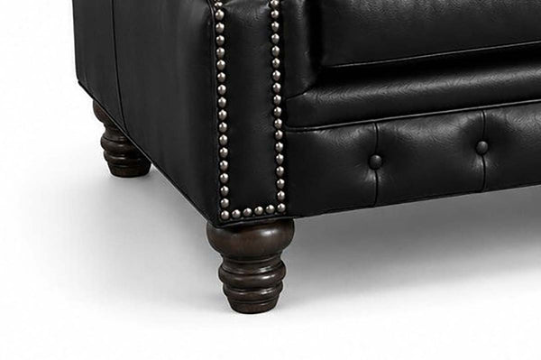 Westminster Leather Tufted Chair