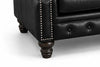 Image of Westminster Leather Tufted Chair