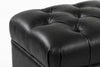 Image of Westminster Leather Footstool Ottoman