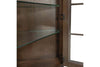 Image of Wexford Satin Cherry Storage Dining Corner Cabinet