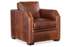 Image of Whitaker Transitional Classic Leather Club Chair