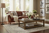 Image of Wilson 89 Inch Conversational Leather Sofa