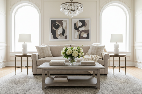 Winona I 94 Inch Fabric Single Bench Seat Roll Arm Sofa