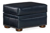 Image of Winston Traditional Leather Ottoman