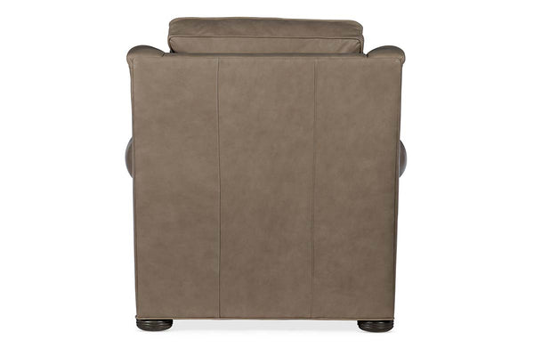 Winston Leather Power "WALL HUGGER" Pillow Back Living Room Reclining Chair