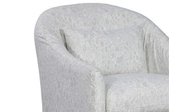 Xena Saxony "Quick Ship" Slipcovered SWIVEL/GLIDER Accent Chair