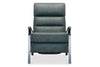 Image of Zander Lake Dual Power "Quick Ship" Leather Modern Recliner