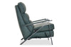 Image of Zander Lake Dual Power "Quick Ship" Leather Modern Recliner