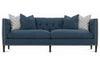 Image of Astrid 92 Inch Fabric Tight-Back Tuxedo Arm Two Cushion Sofa