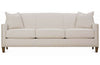 Image of Austin 84 Inch "Designer Style" Tight-Back Fabric Sofa With Accent Nails