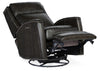 Image of Avalon Trinita Leather "Quick Ship" Swivel/Glider Recliner